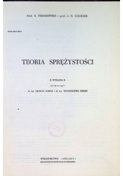 Teoria sprężystości