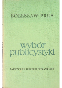 Wybór publicystyki