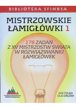 Mistrzowskie Łamigłówki 1