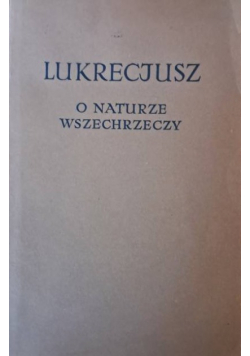 O naturze wszechrzeczy