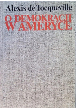 O demokracji w Ameryce