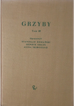 Grzyby Tom III