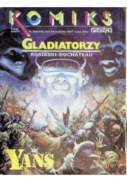 Komiks Fantastyka Zeszyt 1 Gladiatorzy
