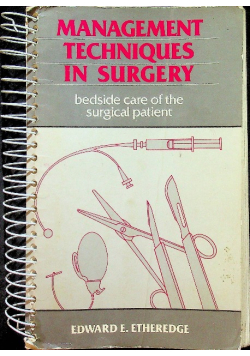 Management Techniques in Surgery