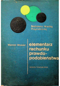 Elementarz rachunku prawdopodobieństwa
