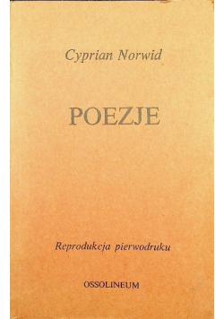 Norwid Poezje