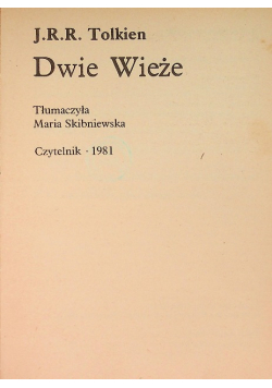 Dwie wieże