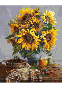 Malowanie po numerach - Martwa natura 40x50cm