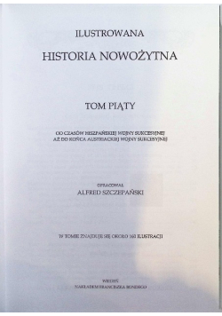 Dzieje powszechne ilustrowane TomV Czasy nowożytne Część  III