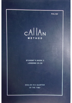 Callan Method, student's book Part 2