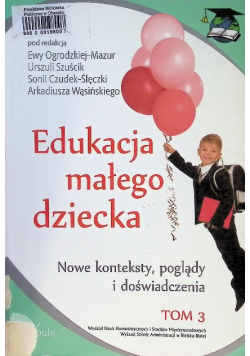 Edukacja małego dziecka Tom 17