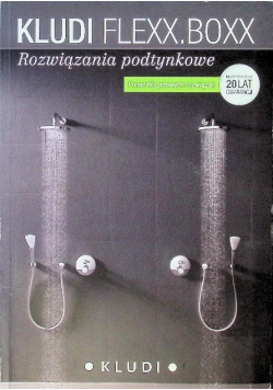 Kludi flexx boxx Rozwiązania podtynkowe
