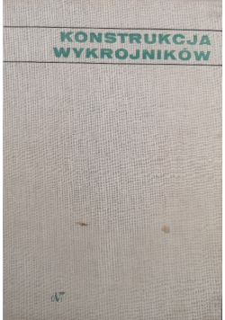 Konstrukcja wykrojników