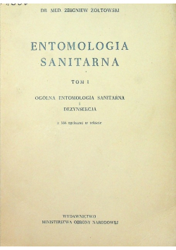 Entomologia Sanitarna Tom 1