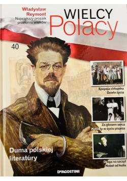 Wielcy polacy Tom 40 Władysław Reymont