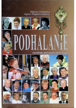 Podhalanie słownik biograficzny Tom 2