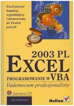 EXCEL 2003 PL Programowanie w VBA