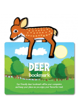 Zwierzęca zakładka do książki - Deer - Jeleń
