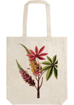 Torba bawełniana STBAG03 Palma różowa Shopperka