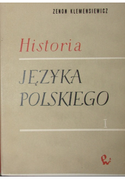 Historia języka polskiego Tom 1