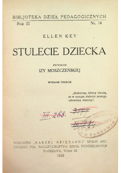 Stulecie dziecka 1928 r.