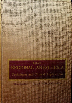 Regional Anesthesia