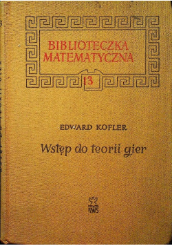 Wstęp do teorii gier