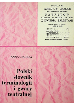 Polski słownik terminologii i gwary teatralnej