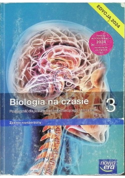 Nowa biologia na czasie podręcznik 3 liceum i technikum Zakres rozszerzony