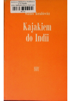 Kajakiem do Indii