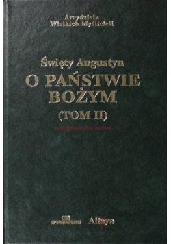 O państwie Bożym Tom II