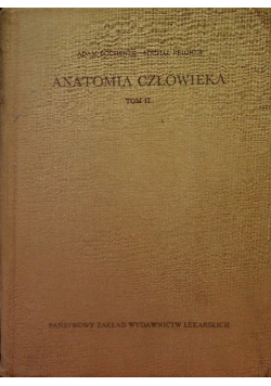 Anatomia człowieka Tom II