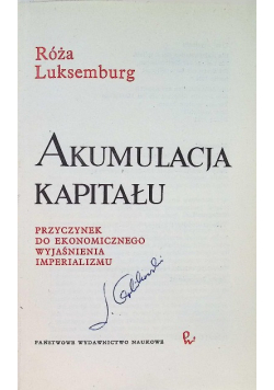Akumulacja kapitału