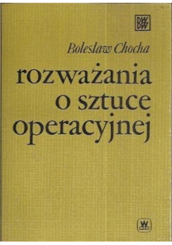 Rozważania o sztuce operacyjnej