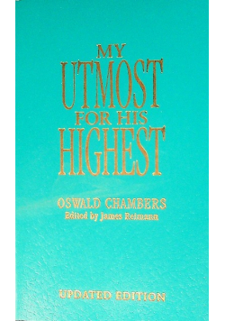 My Utmost for His Highest