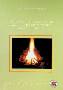 Studia i materiały z dziejów związku harcerstwa polskiego w latach 1918-1939