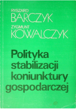 Polityka stabilizacji koniunktury gospodarczej