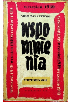 Zakrzewski Wspomnienia wrzesień 1939