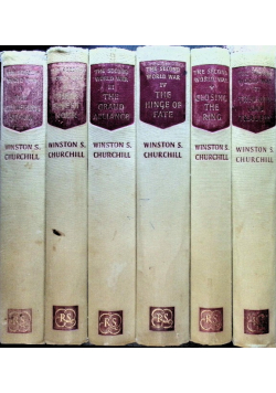Second World War Volumes I to VI