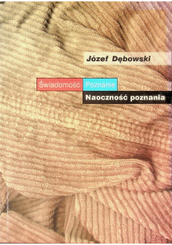 Świadomość poznanie naoczność poznania