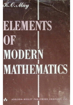Elements of modern mathematics