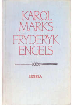 Marks Engels dzieła Tom 32