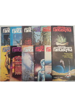 Miesięcznik fantastyka nr 1 do 12 / 87