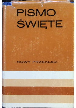 Pismo Święte nowy przekład