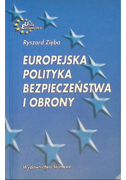 Europejska polityka bezpieczeństwa i obrony