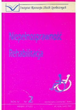 Niepełnosprawność i rehabilitacja Nr 2 / 04