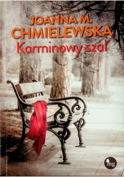Karminowy szal