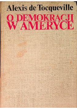 O demokracji w Ameryce