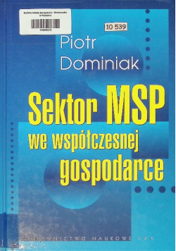 Sektor MSP we współczesnej gospodarce