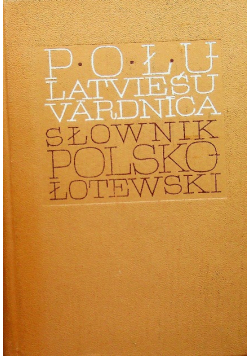 Słownik polsko łotewski